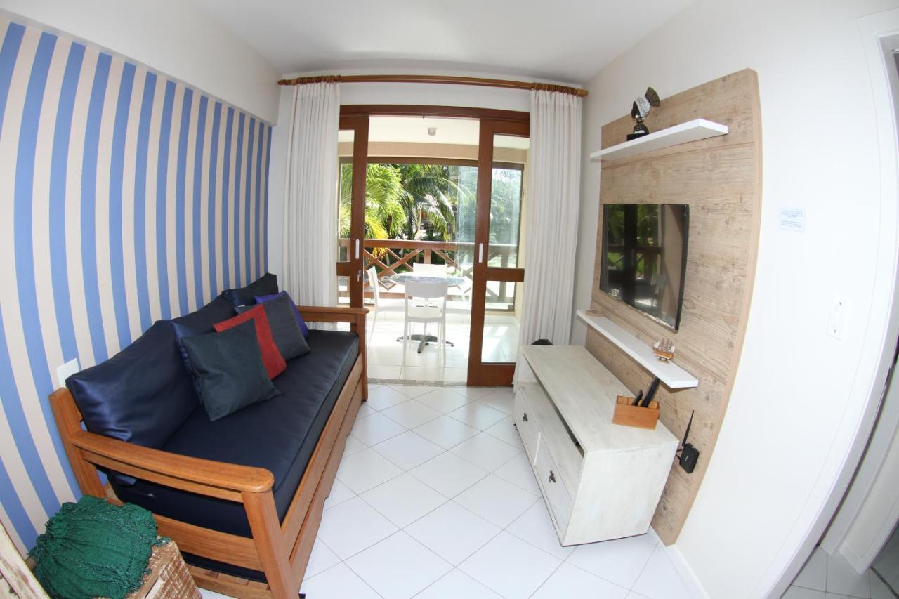 Apt Na Praia Do Forte Em Condominio Frente Mar! Exterior foto